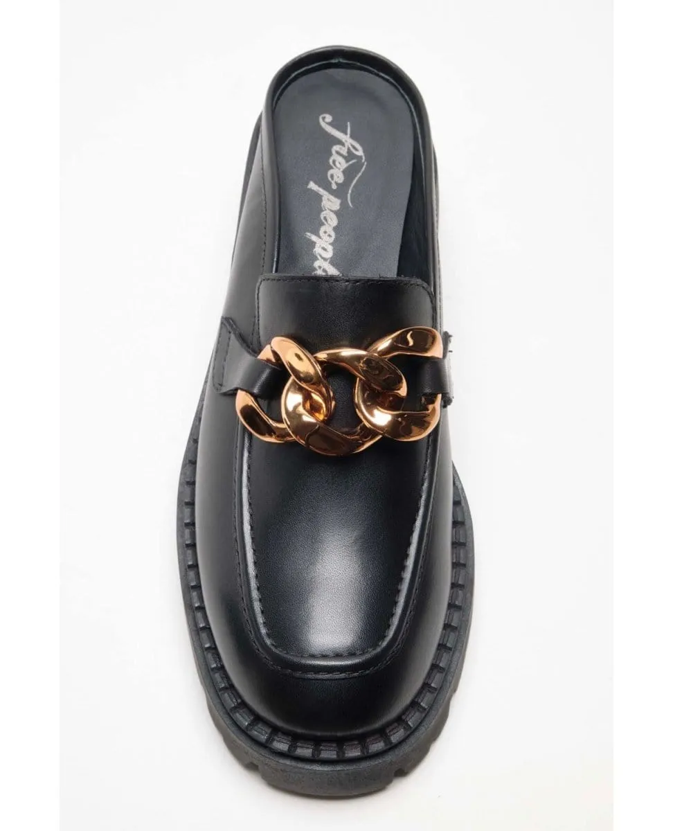 Lyra Link Loafer Black