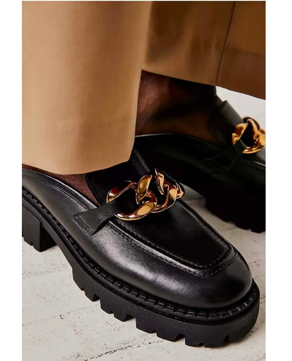 Lyra Link Loafer Black