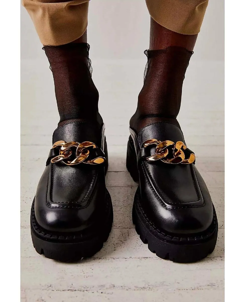 Lyra Link Loafer Black
