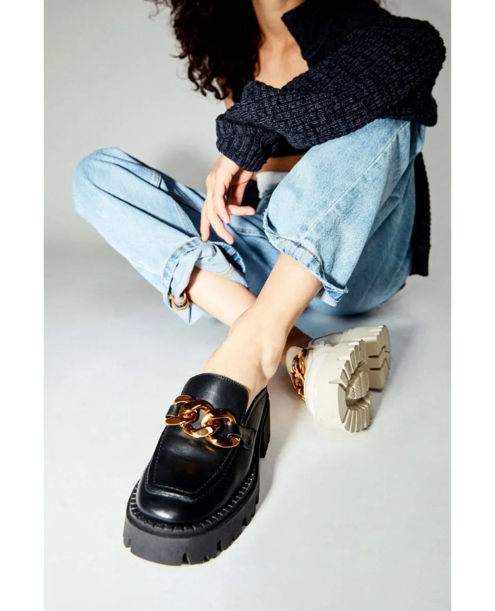 Lyra Link Loafer Black