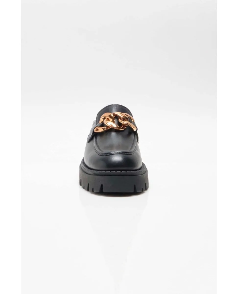 Lyra Link Loafer Black
