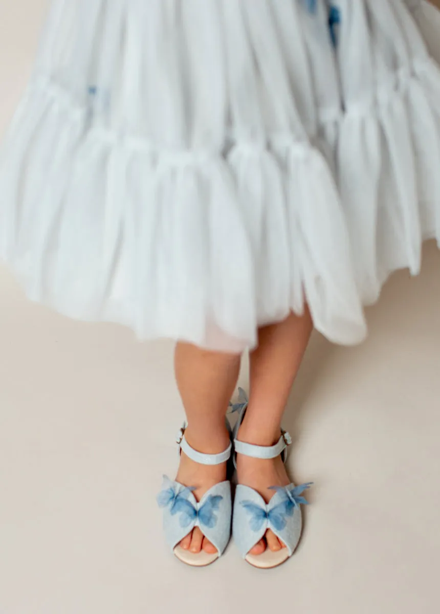 Lyrah Dress in Pale Blue