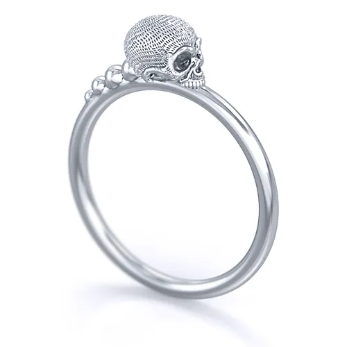 Maddow Skull Ring