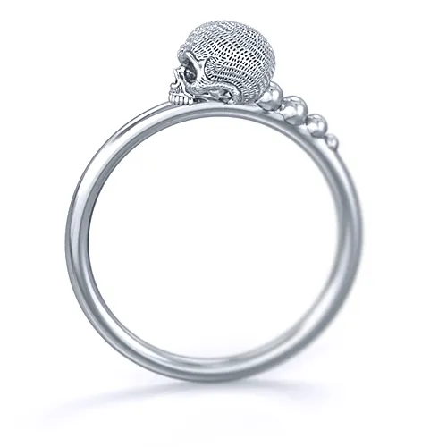 Maddow Skull Ring