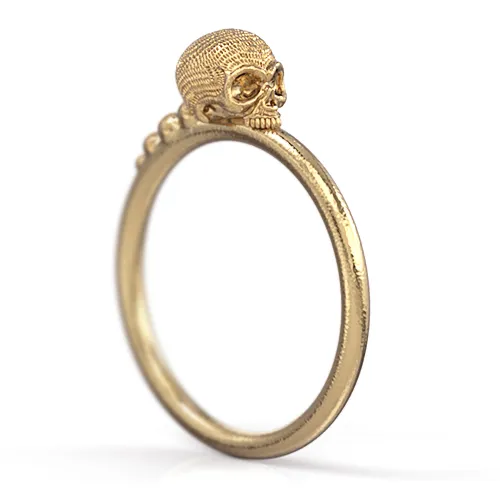 Maddow Skull Ring