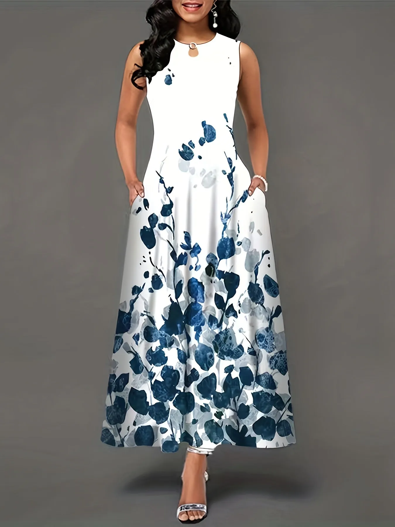 Marian | Boho Floral Maxi Dress