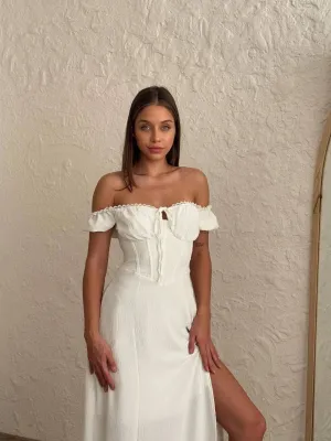 Marie's Bohemian Midi Dress