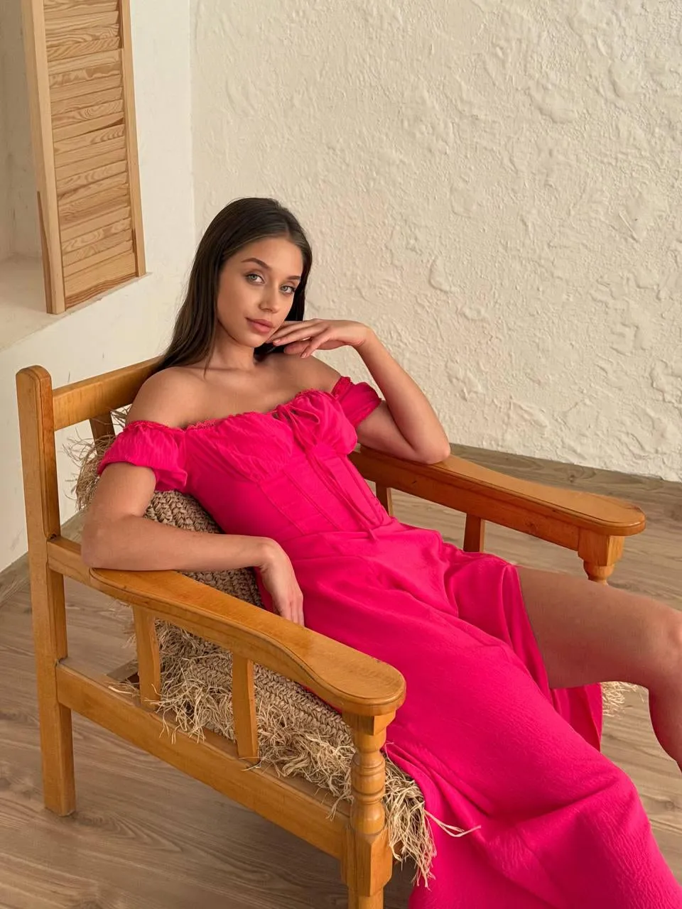 Marie's Bohemian Midi Dress
