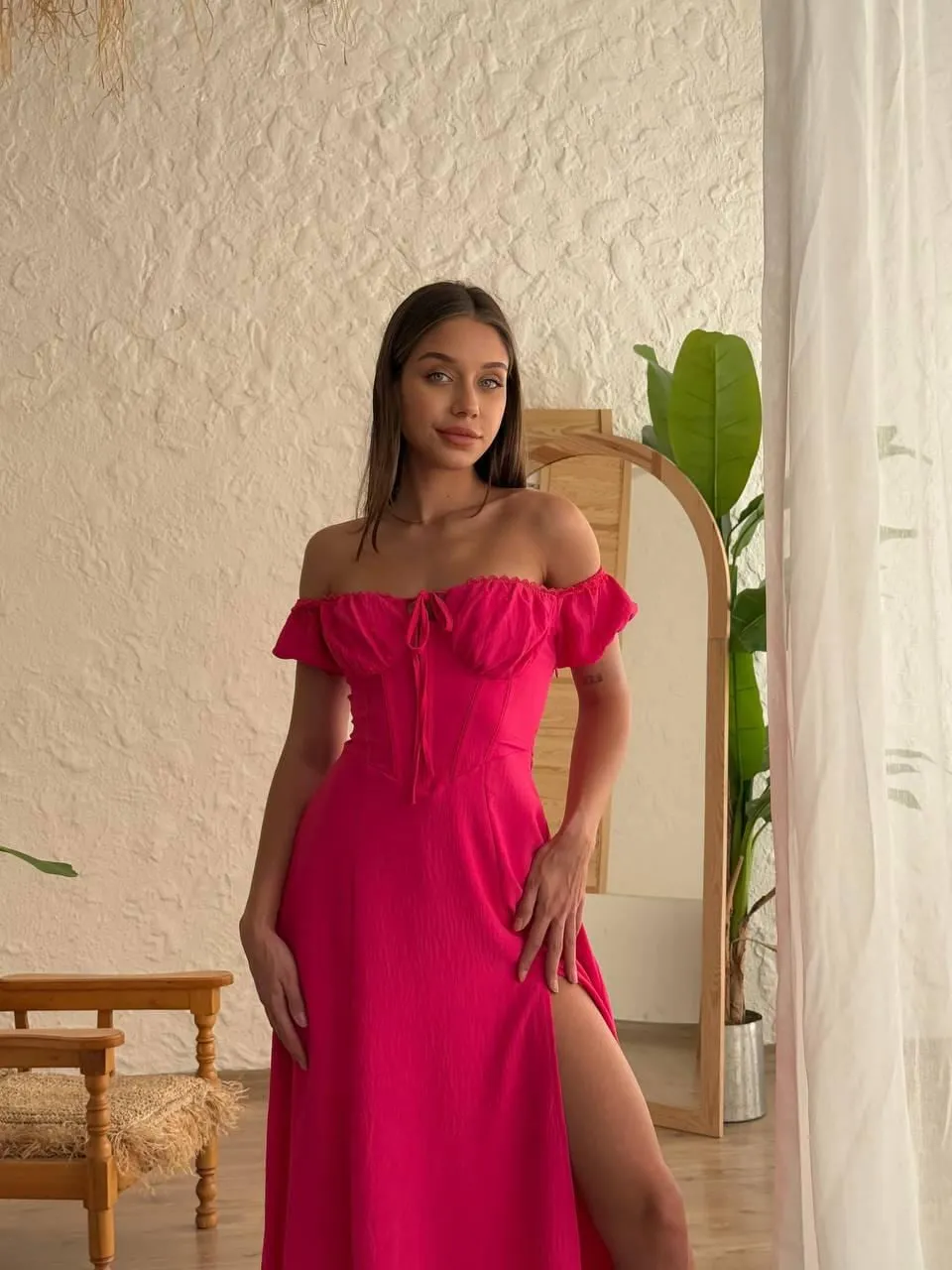 Marie's Bohemian Midi Dress