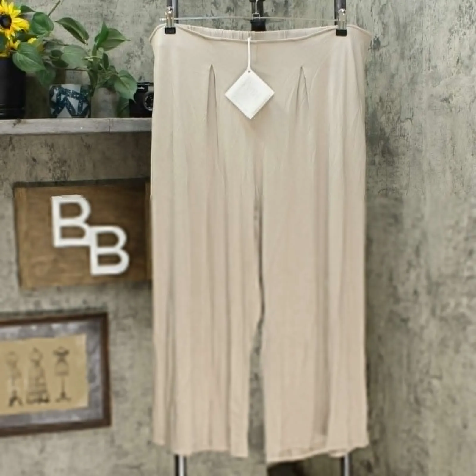 MarlaWynne WynneLayers Plus Size Pleat Front Pull On Knit Cropped Pants