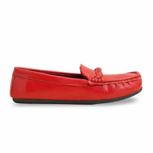 Maroon Moccasin For Ladies WN4375