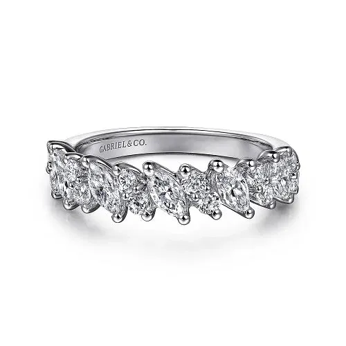 Marquis Diamond Anniversary Band