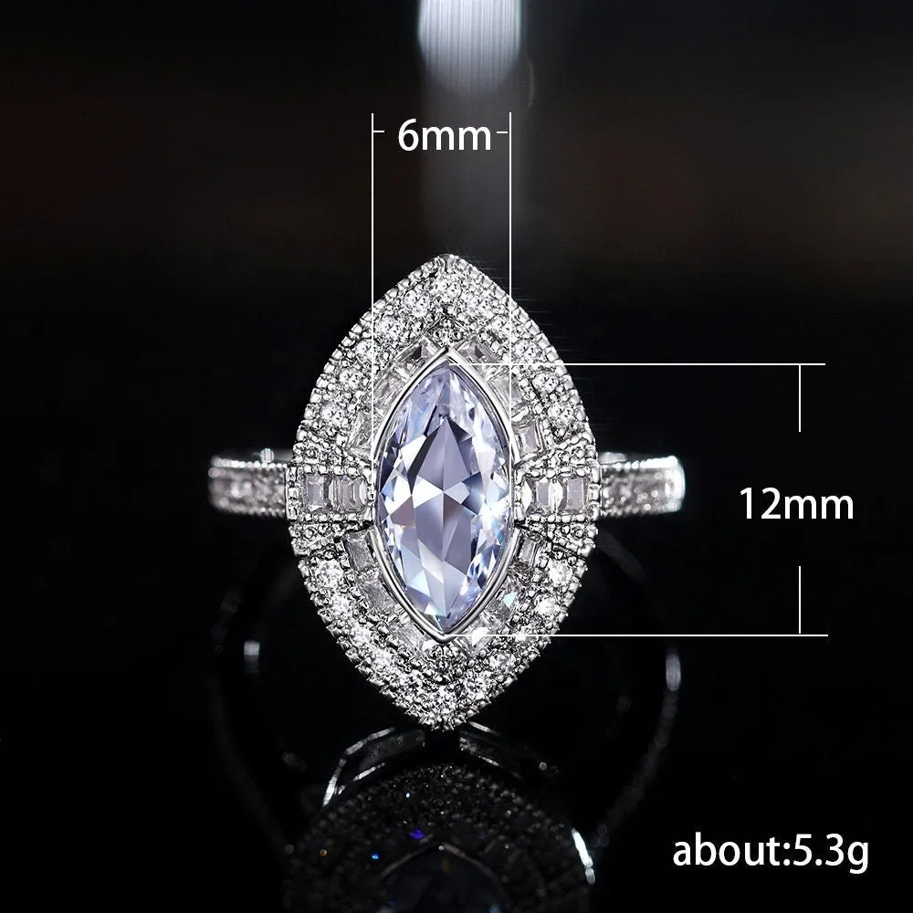 Marquise Ring | Marquise Diamond Ring | Marquise Engagement Ring | Halo Ring | Oval Ring | Halo Ring Engagement | Halo for Engagement Ring