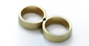 Matching couple rings, bond touch