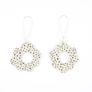 MELON EARRINGS - SPOTTY