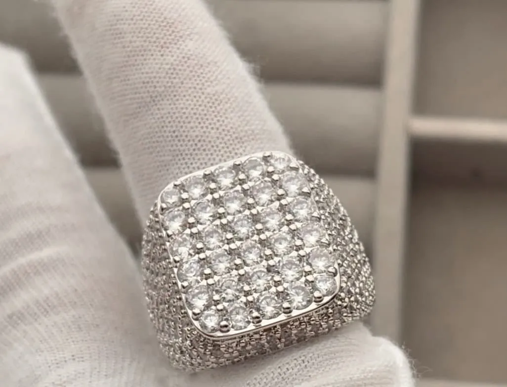 Mens Wedding Ring | Mens Wedding Band | Mens Iced Out Ring | Womens Big Ring | Iced Out Rings | Big Diamond Ring | Iced Out Ring | Big Ring