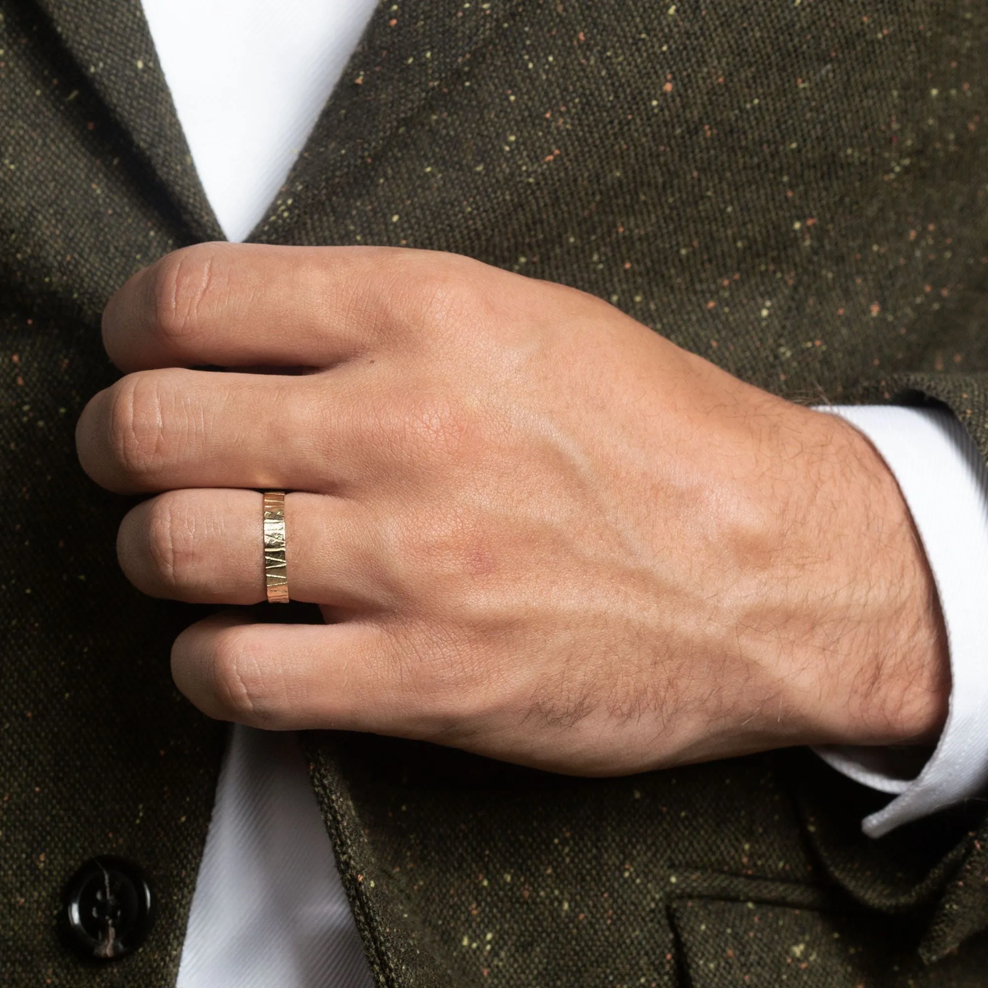 Men's wedding ring - TUTTU