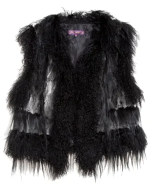 Metallic Boho Vest