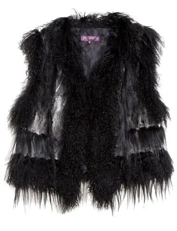 Metallic Boho Vest