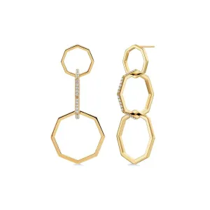 Michael M Octave Drop Earrings ER553