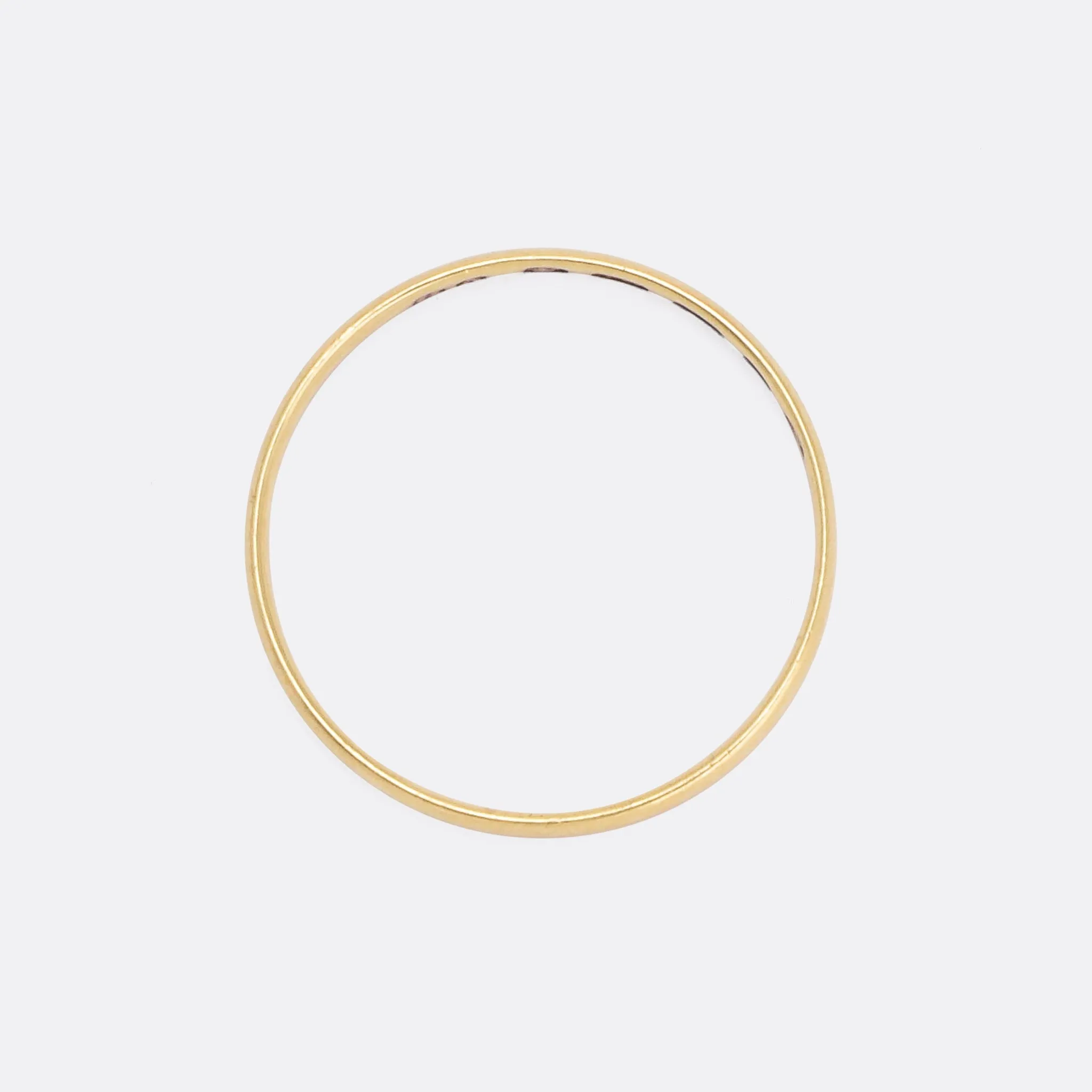 Mid-Victorian 18k Gold Wedding Band