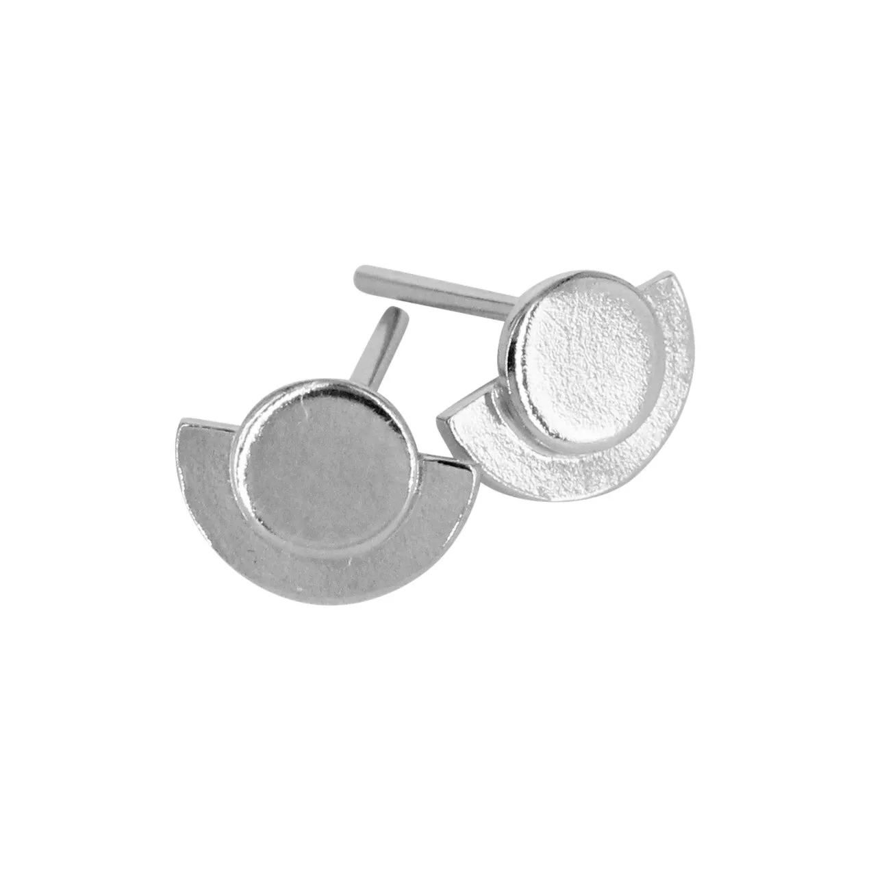 Mini Veil Stud Earrings