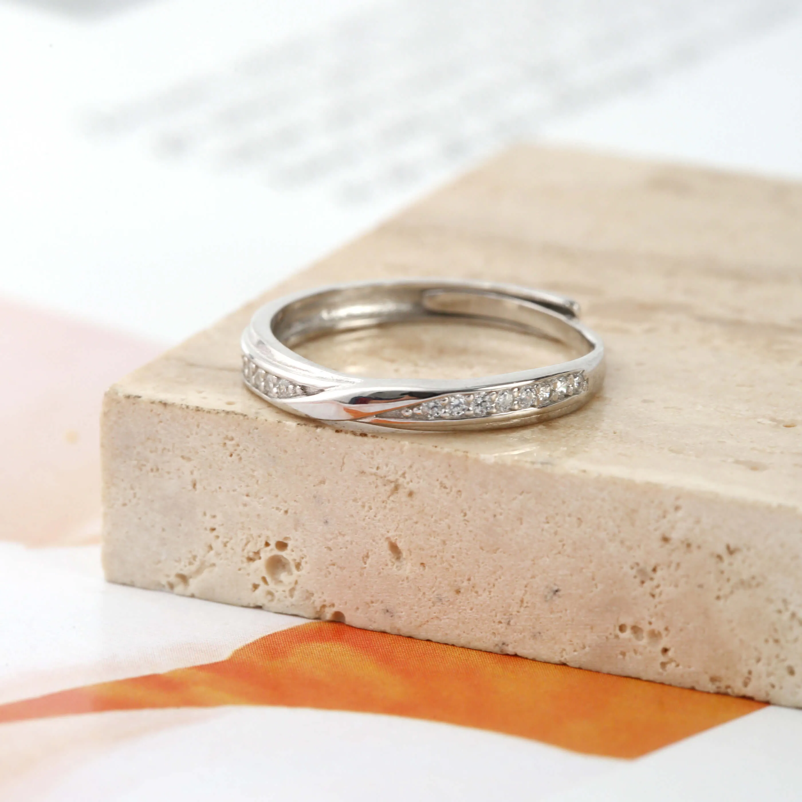 Minimalist Luxury Matching Rings