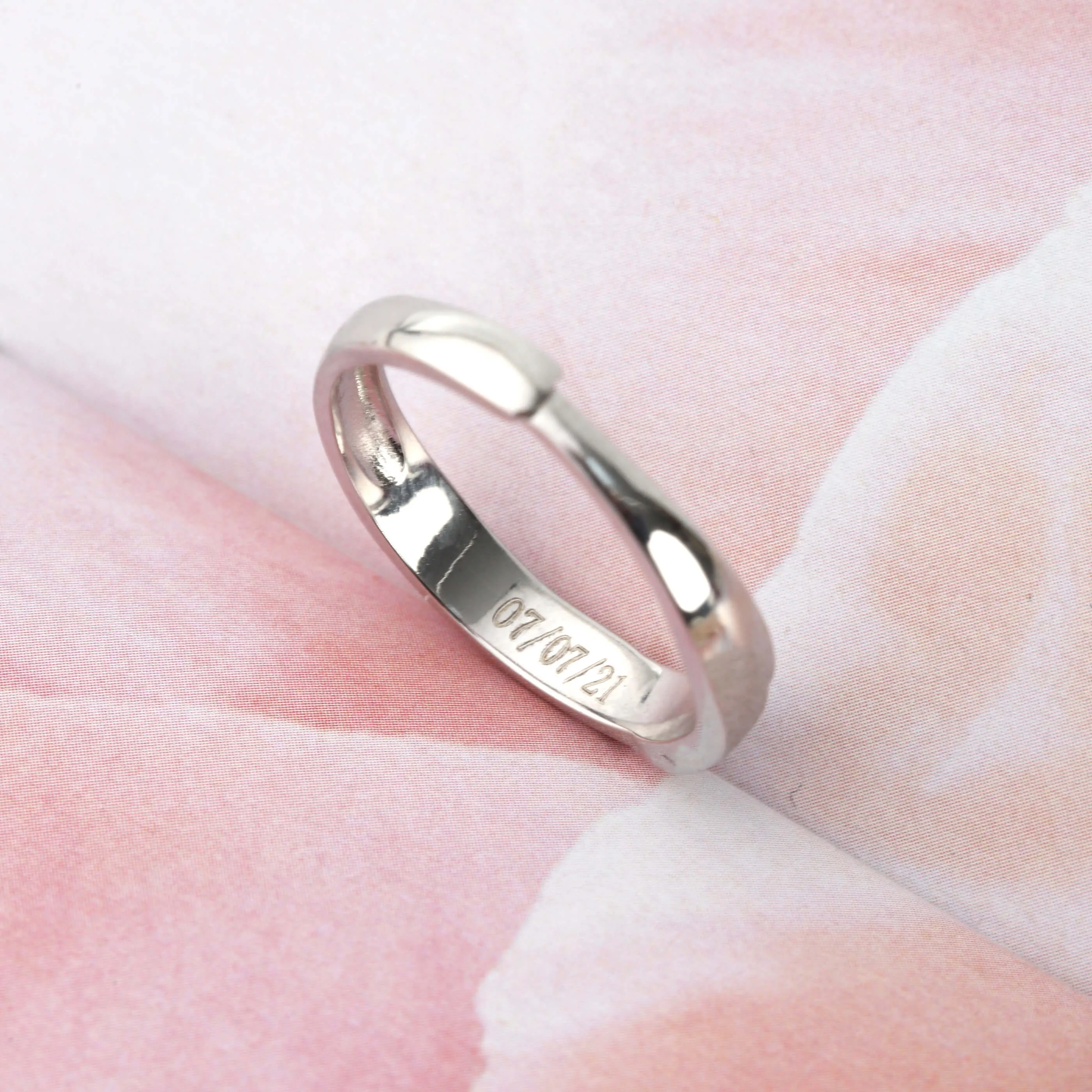 Minimalist Luxury Matching Rings