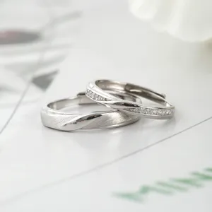 Minimalist Luxury Matching Rings