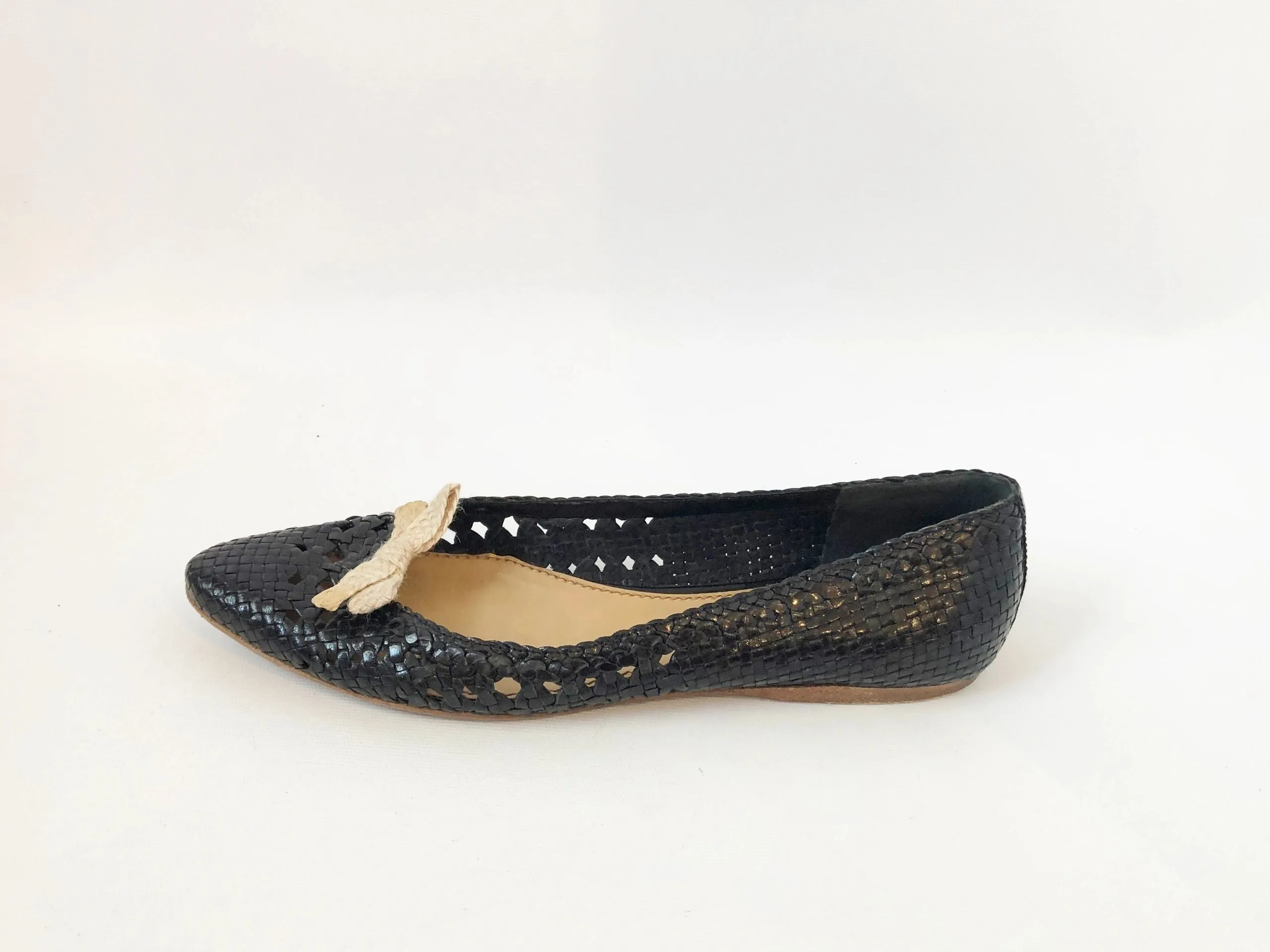 Miu Miu Woven Flats Size 41 It (11 Us)