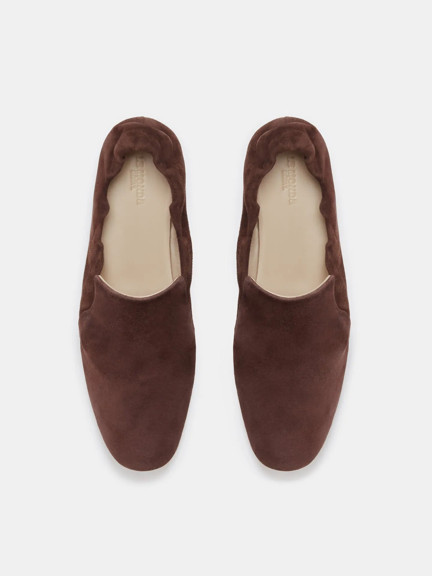 Moccasin / Chocolate Suede