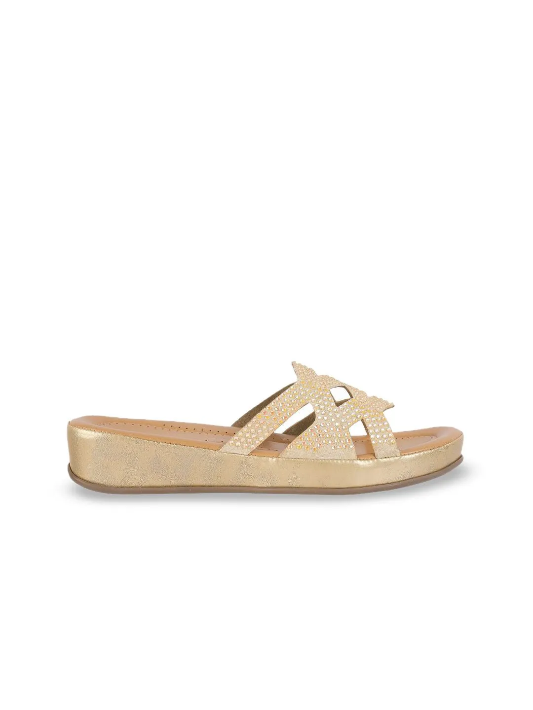 Mochi Women Slip-On Round Toe Ballerinas Flats