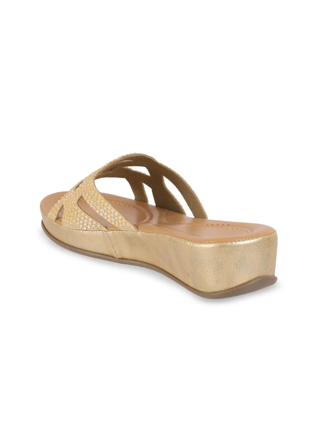 Mochi Women Slip-On Round Toe Ballerinas Flats