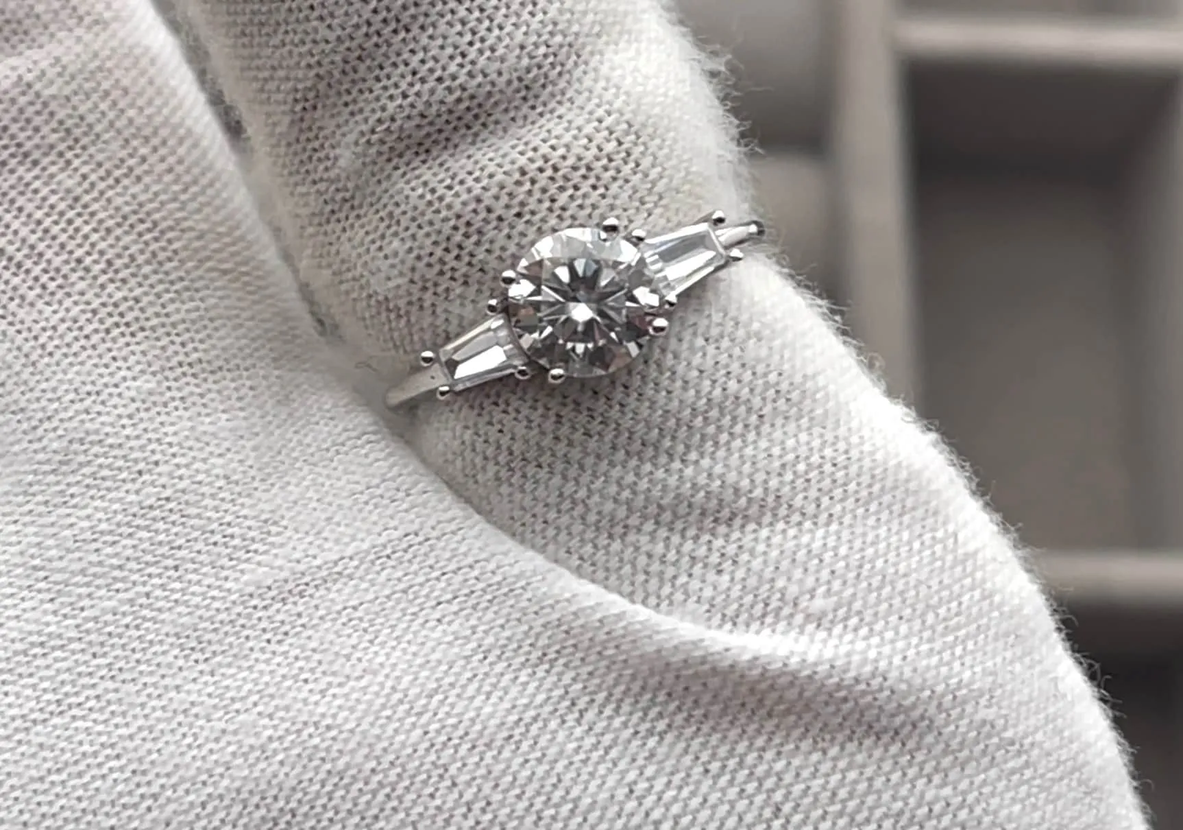 Moissanite Engagement Ring | Womens Engagement Ring | Moissanite Wedding Ring | Moissanite Ring | Moissanite Rings | Womens Wedding Ring