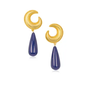 Moon Drop Earrings