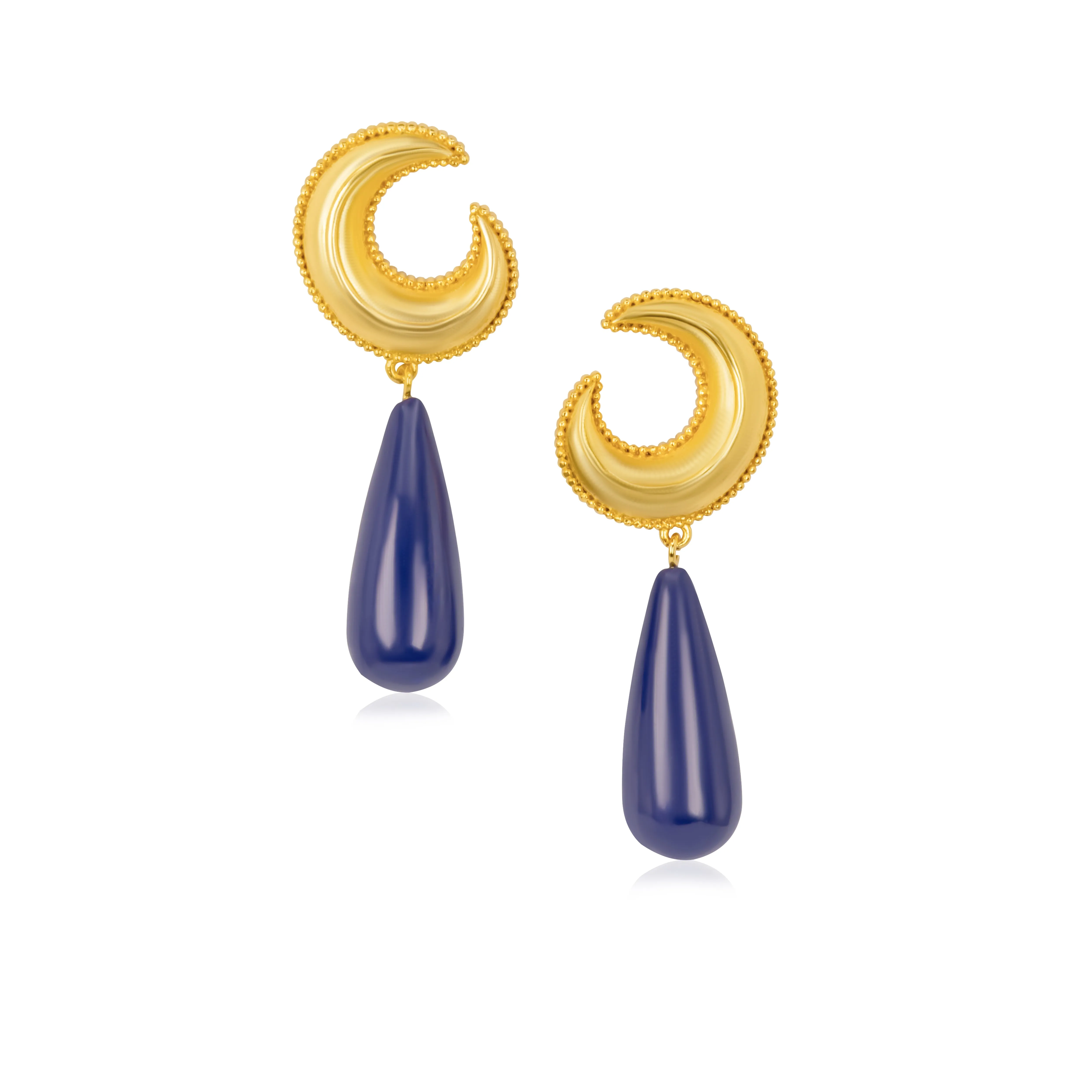 Moon Drop Earrings