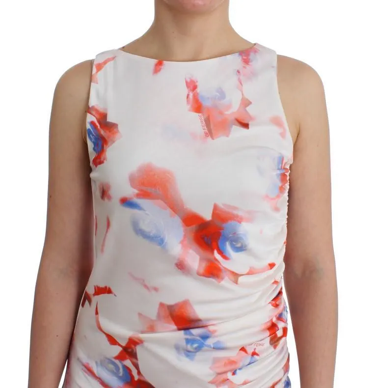Multicolor Jersey Bodycon Dress