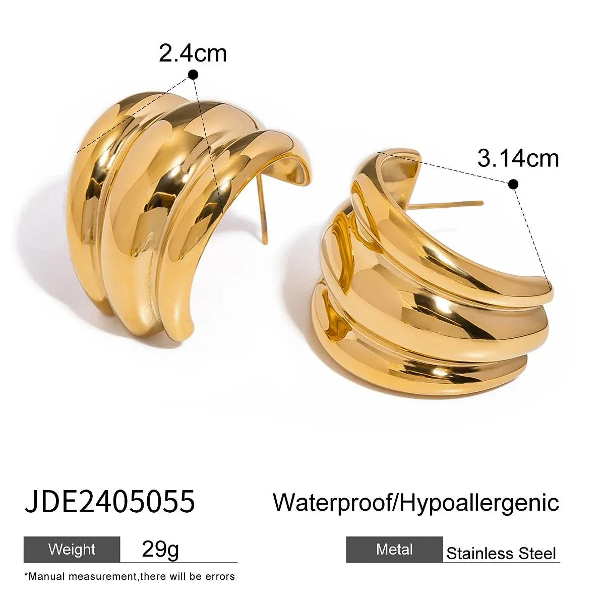 Muse Hoop Earrings