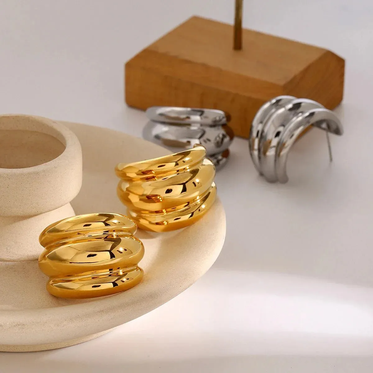 Muse Hoop Earrings
