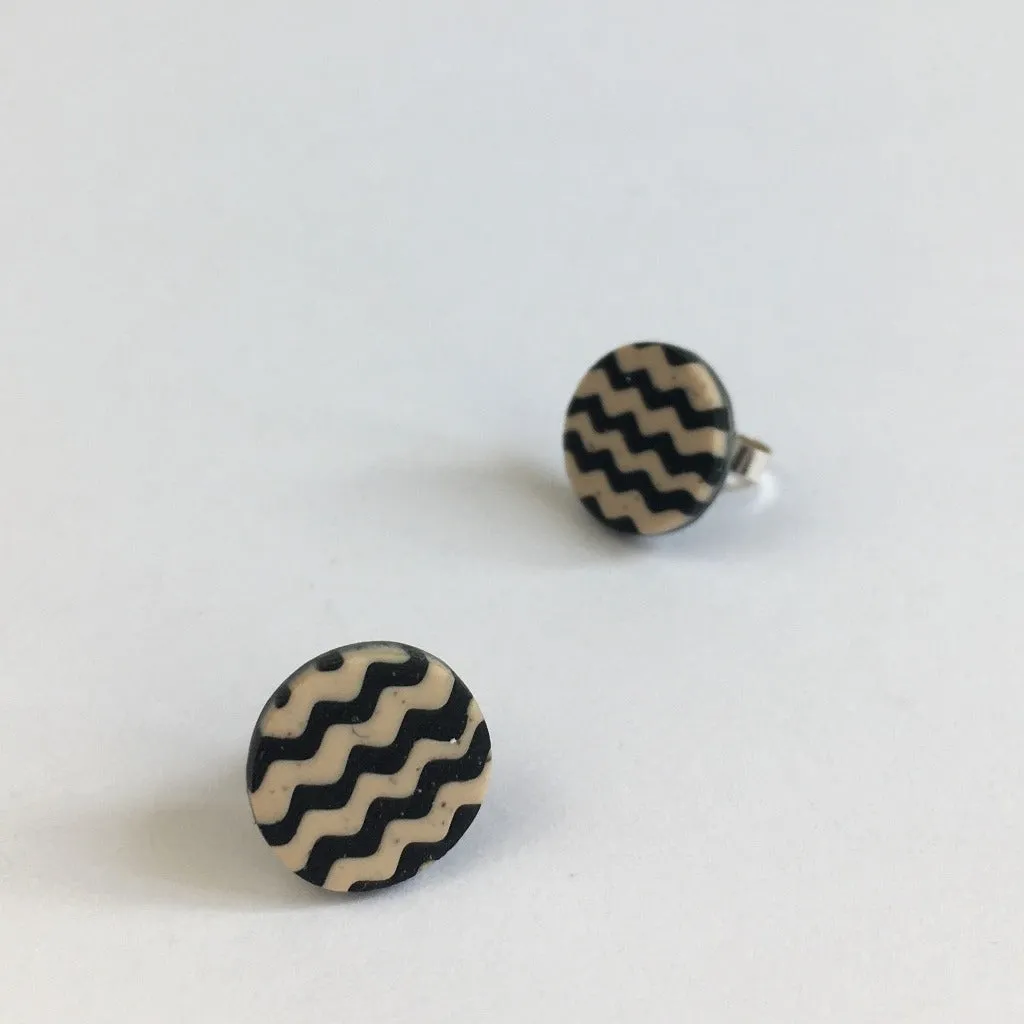 Nadege Honey - Earth Collection Stud Earrings