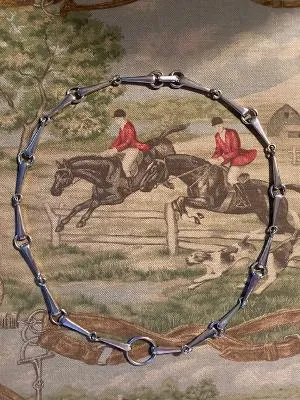Necklace Vintage Sterling Silver Snaffle Bit