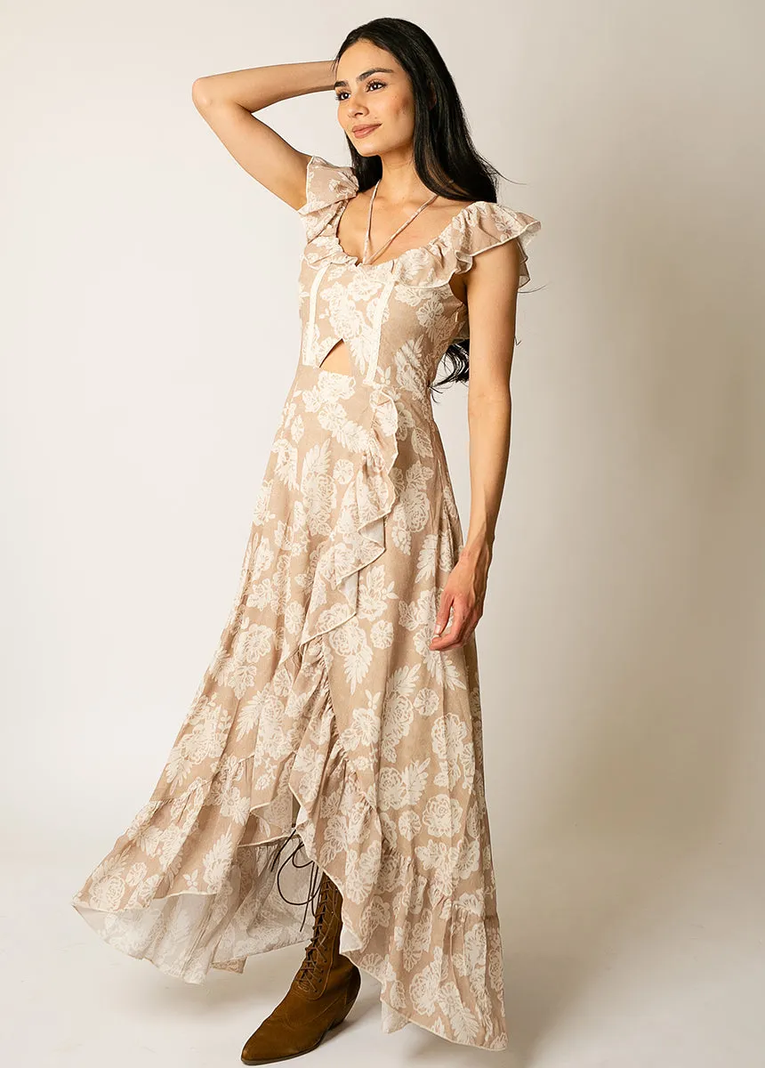 Netta Dress in Lacey Floral