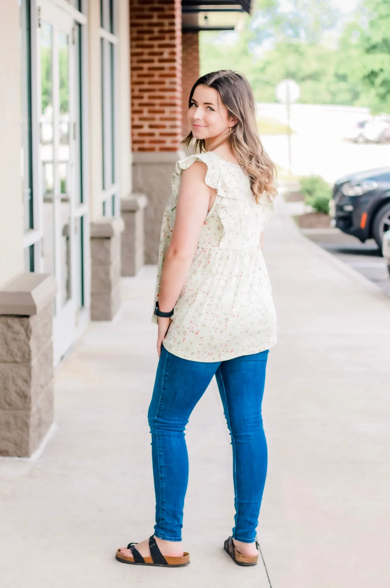 Never Say Goodbye Floral Top