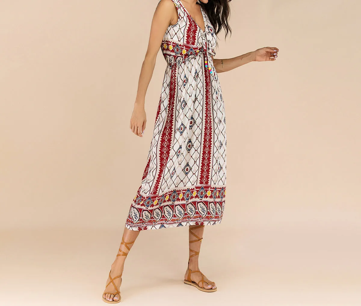 New Bohemian Sleeveless Dress