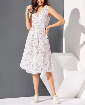 New Polka Dot Printed Bohemian Dress