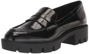 Nine West Women's MAIBEL3 Loafer, Black Patent, 9.5