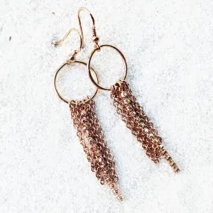 Odette Chain Drop Earrings