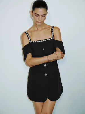 Off Shoulder A-Line Dresses