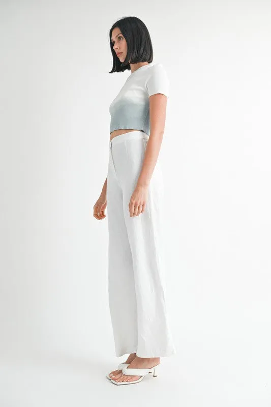 Ombré Crew Crop Top