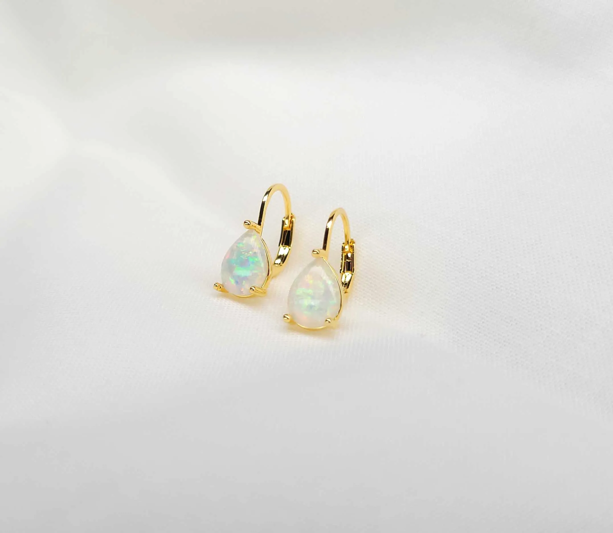 Opal Drop Earrings